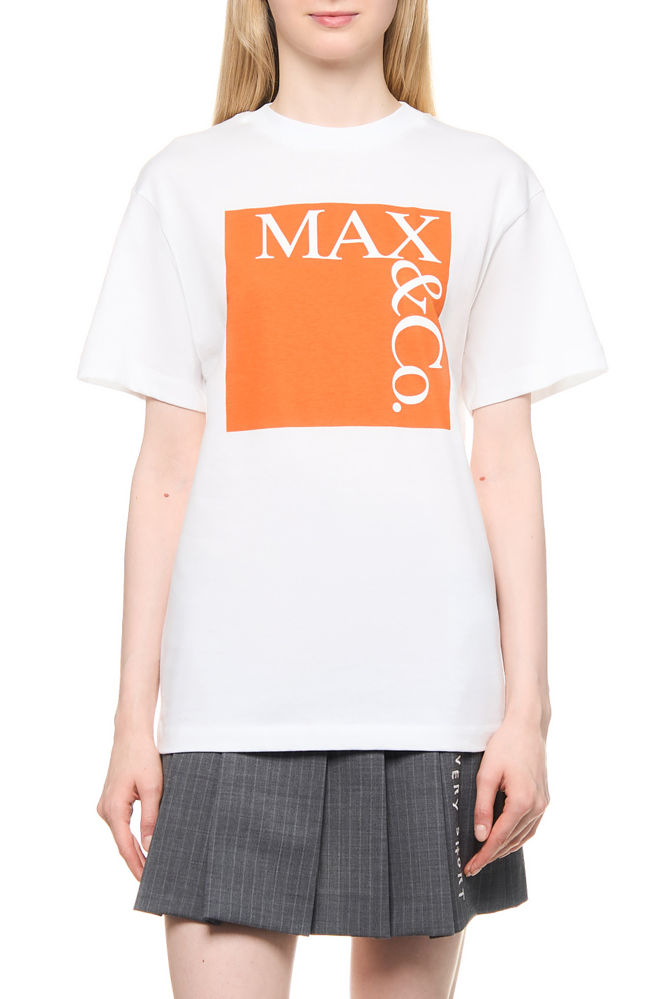 Женский MAX&Co. Футболка TEE с логотипом (цвет ), артикул 2428976024 | Фото 3