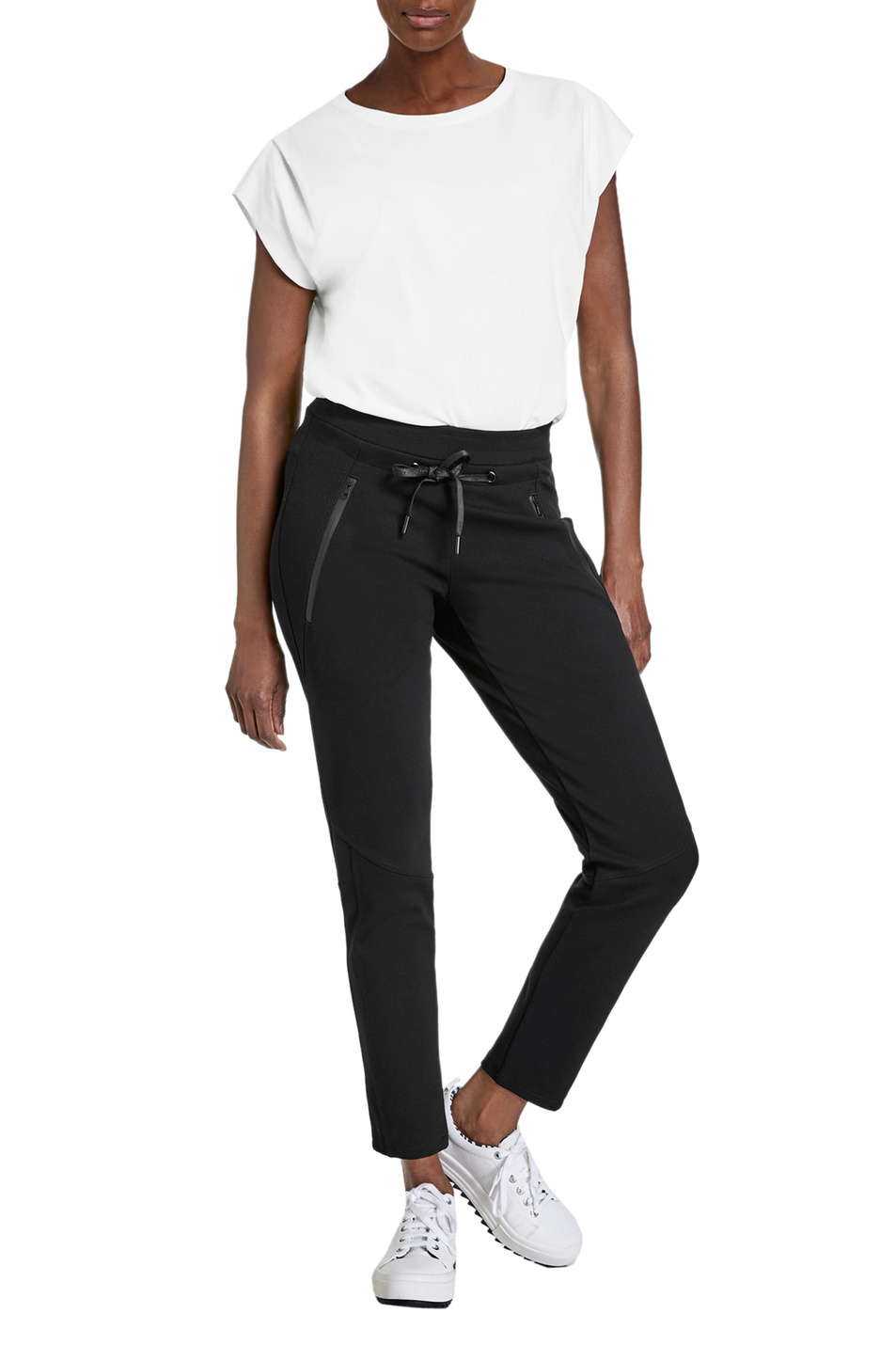Женский Gerry Weber Брюки с карманами на молнии (цвет ), артикул 925002-66311-Jogg Pant | Фото 3