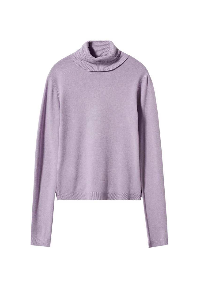 Однотонный свитер ALMAR|Основной цвет:Лиловый|Артикул:47081259 | Фото 1