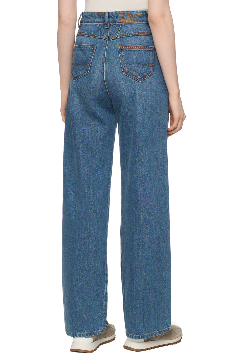 Женский Kiton Джинсы из хлопка (цвет ), артикул DJ53102K0509H06003 | Фото 5