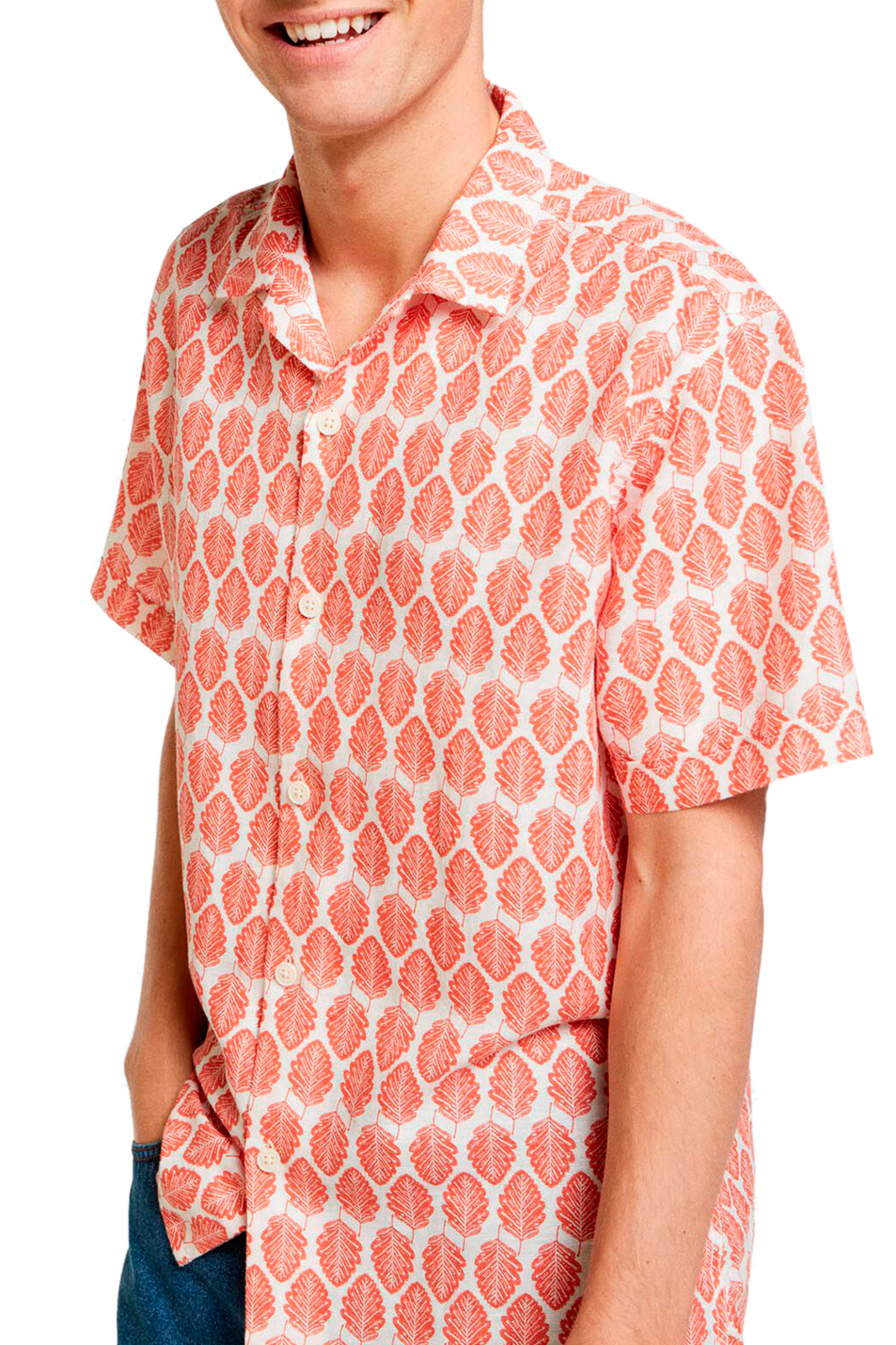 Мужской Springfield Рубашка прямого кроя с принтом (цвет ), артикул 0543014 | Фото 1