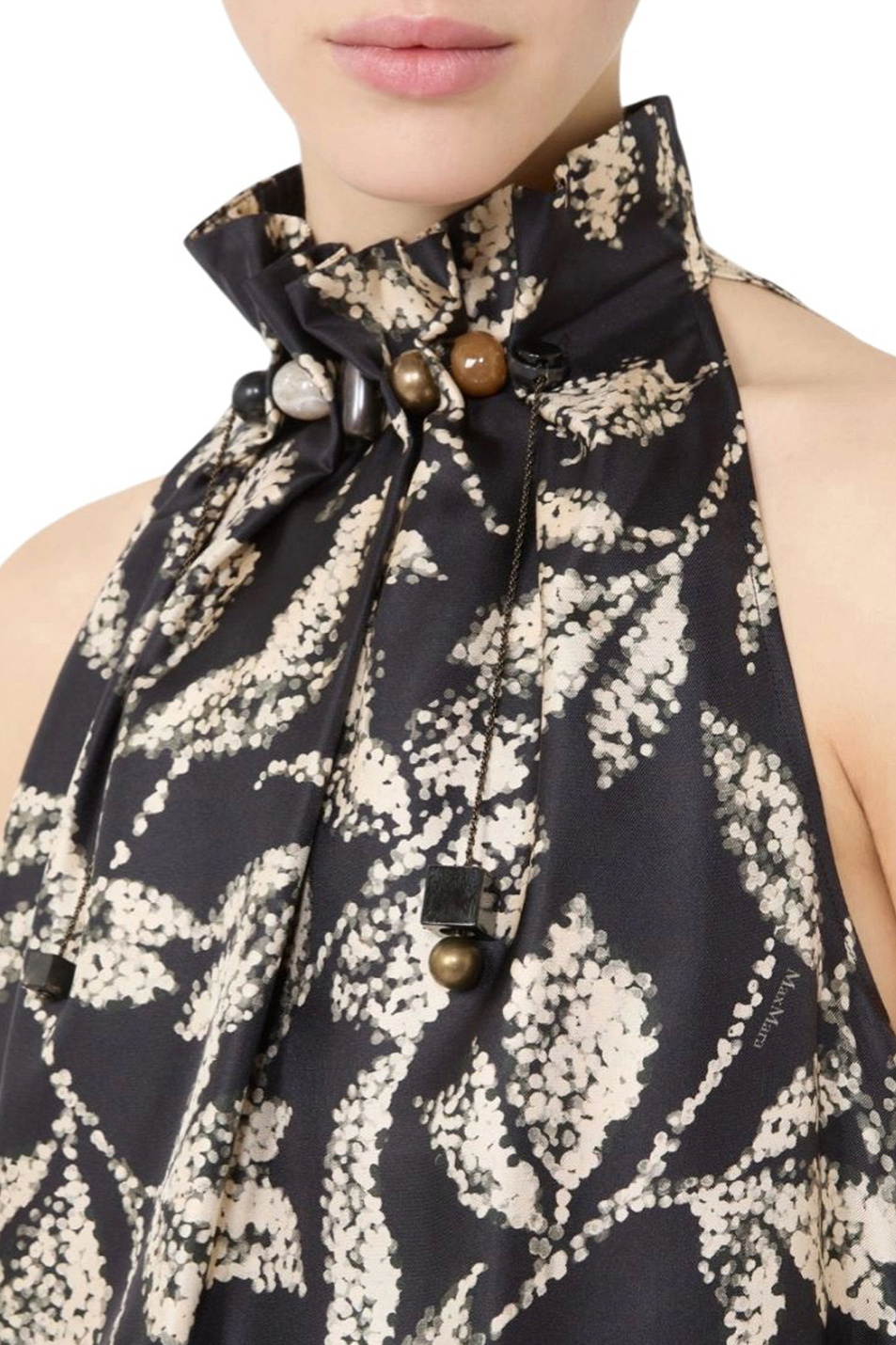 Женский Max Mara Платье CARTONE из шелка (цвет ), артикул 2611221022 | Фото 5