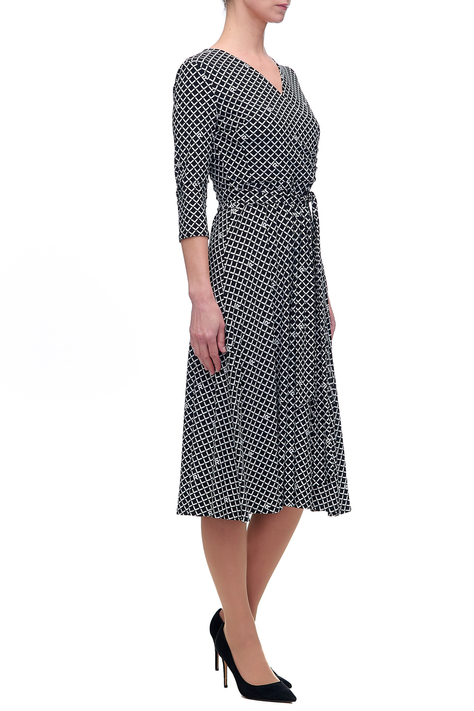 Lauren Платье с V-образным вырезом и поясом (цвет ), артикул 250840429001 | Фото 2