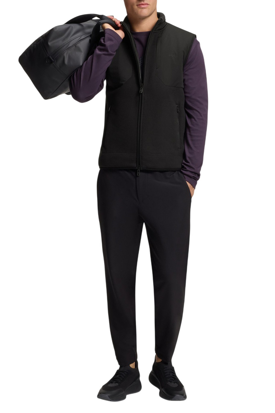 Мужской BOSS Жилет однотонный (цвет ), артикул 50548514 | Фото 2