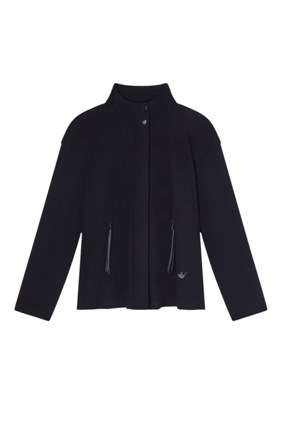 Куртка однотонная|Основной цвет:Черный Женский Emporio Armani Куртка однотонная (цвет ), артикул EW003178-AF20633 | Фото 1