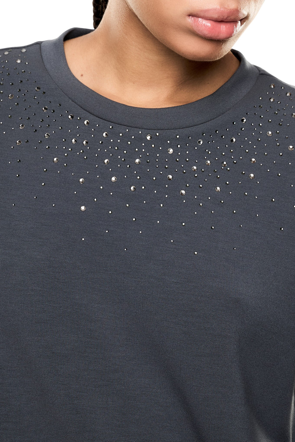 Женский EA7 Костюм спортивный со стразами (цвет ), артикул 7W000975-AF24375 | Фото 4