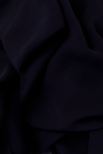 Шарф SALEUNITO из натурального шелка с логотипом|Основной цвет:Черный|Артикул:2345410338 | Фото 2