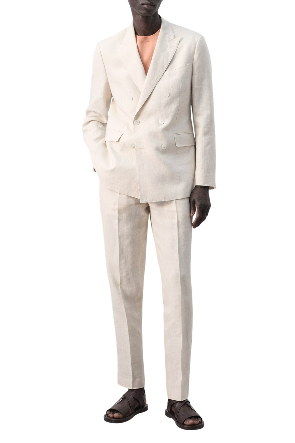 Мужской Mango Man Пиджак AMALFIC из льна (цвет ), артикул 27045931 | Фото 2