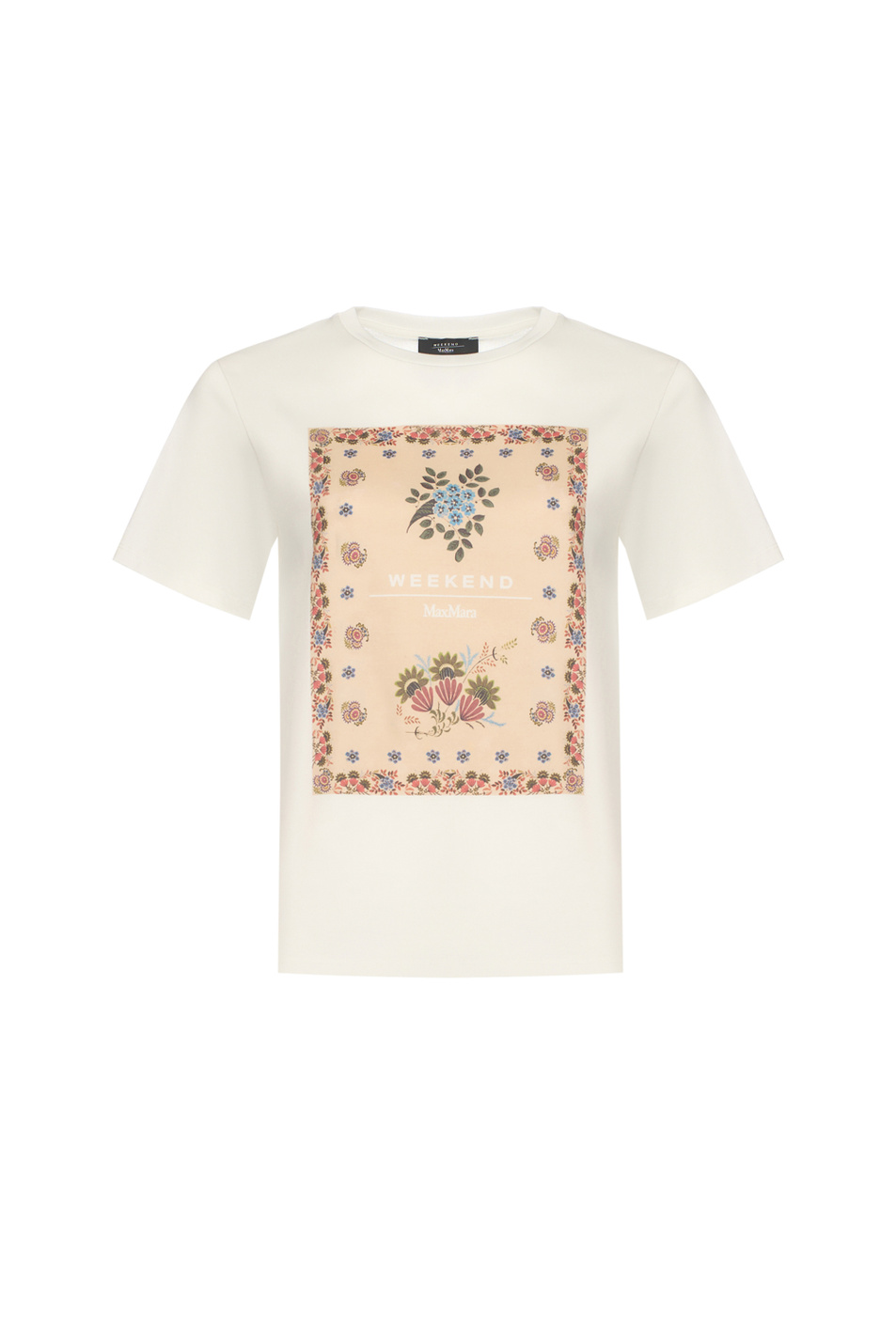 Женский Weekend Max Mara Футболка PANTERA из хлопка (цвет ), артикул 2615971032 | Фото 1