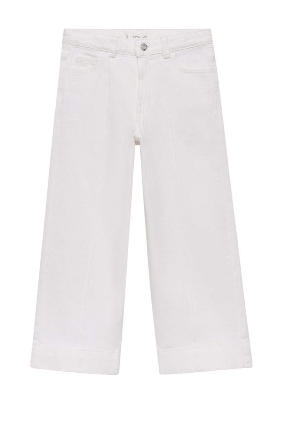 Девочкам Mango Kids Джинсы CULOTTE1 из хлопка (цвет ), артикул 17021249 | Фото 1
