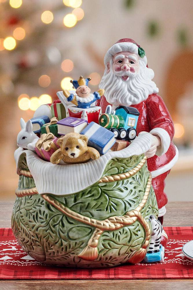 Не имеет пола Fitz and Floyd Фигурка "Санта с мешком подарков", 34см (цвет ), артикул 1024032 | Фото 3