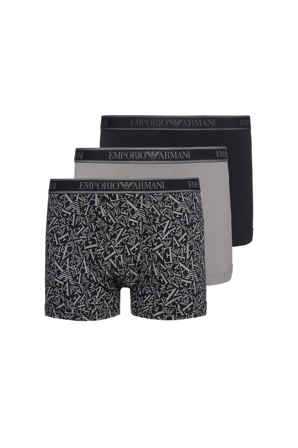 Мужской Emporio Armani Трусы в комплекте из 3 шт (цвет ), артикул EM000370-AF10779 | Фото 1