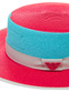 Emporio Armani Плетеная шляпа с логотипом (Красный цвет), артикул 637339-2R507 | Фото 2