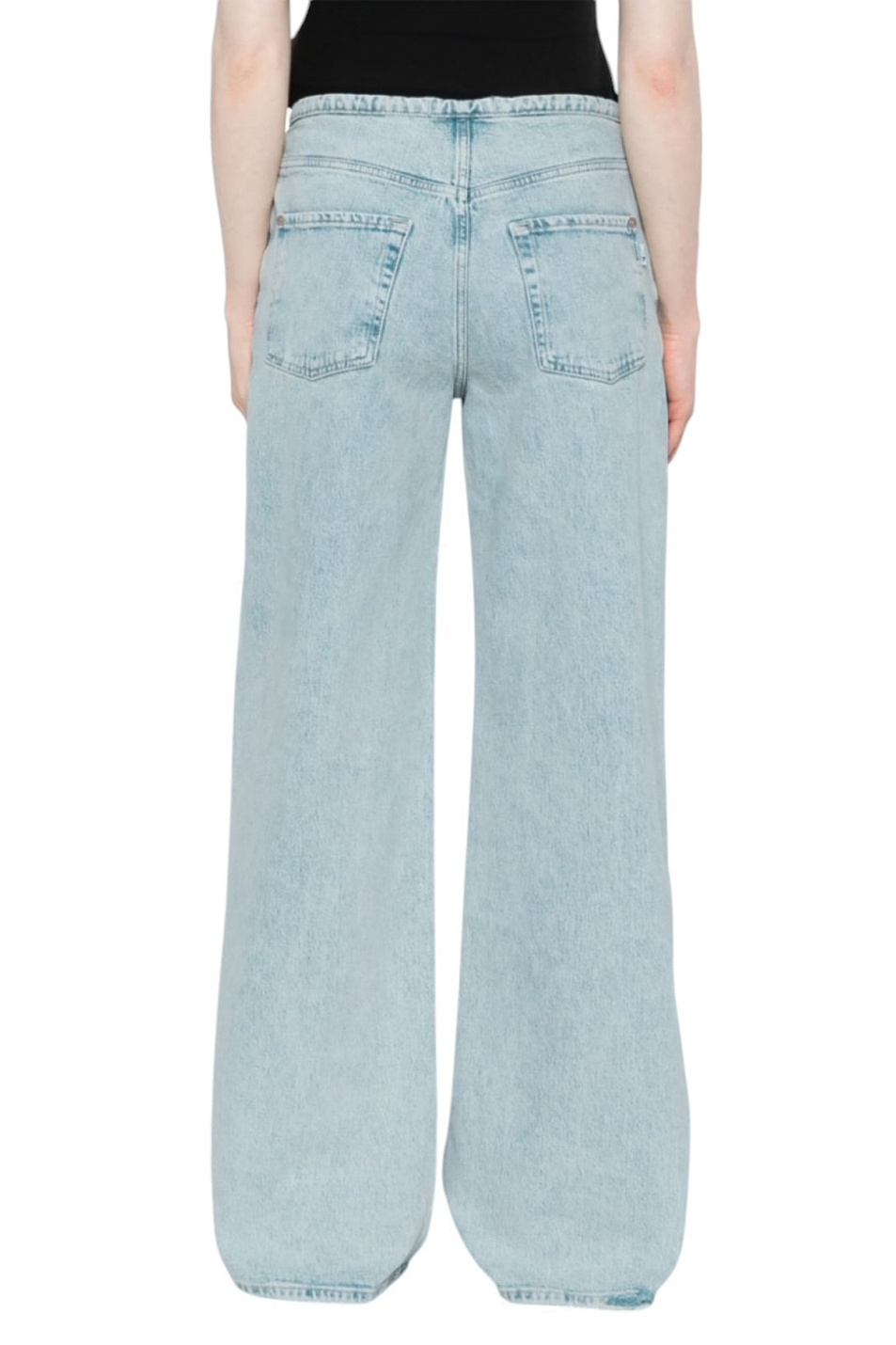 Женский 7 for all Mankind Джинсы из эластичного хлопка (цвет ), артикул JSSUC65WSU | Фото 5