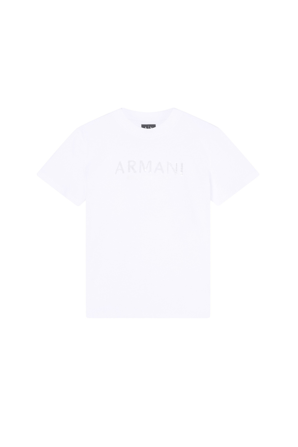 Футболка с пайетками|Основной цвет:Белый Женский Armani Exchange Футболка с пайетками (цвет ), артикул XW002340-AF10358 | Фото 1