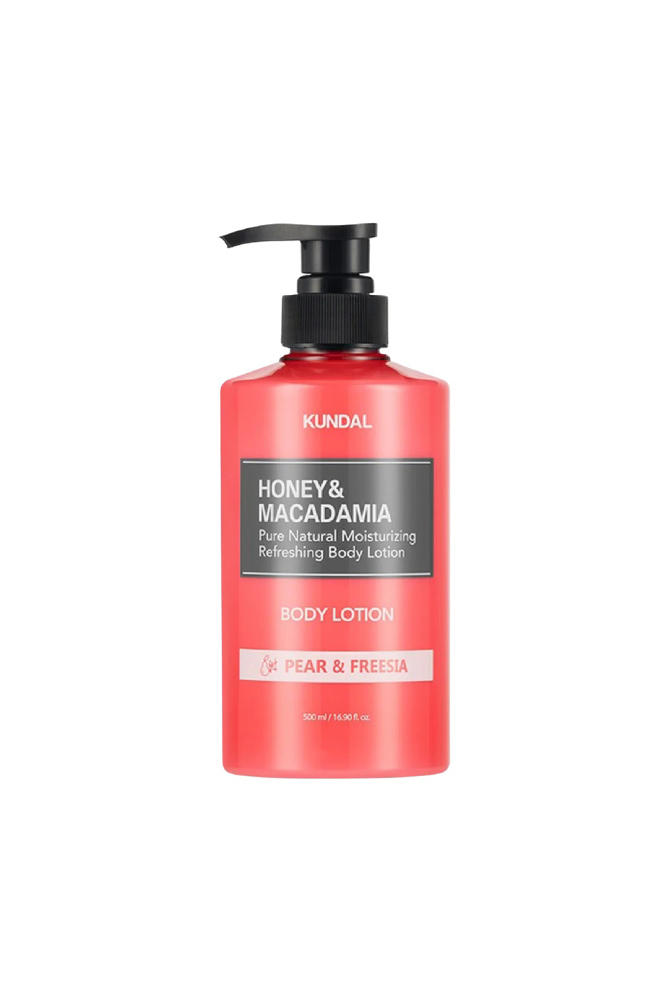 Не имеет пола KUNDAL Лосьон для тела Honey & Macadamia Body Lotion Pear & Freesia, 500 мл (цвет ), артикул K8809693255894 | Фото 1