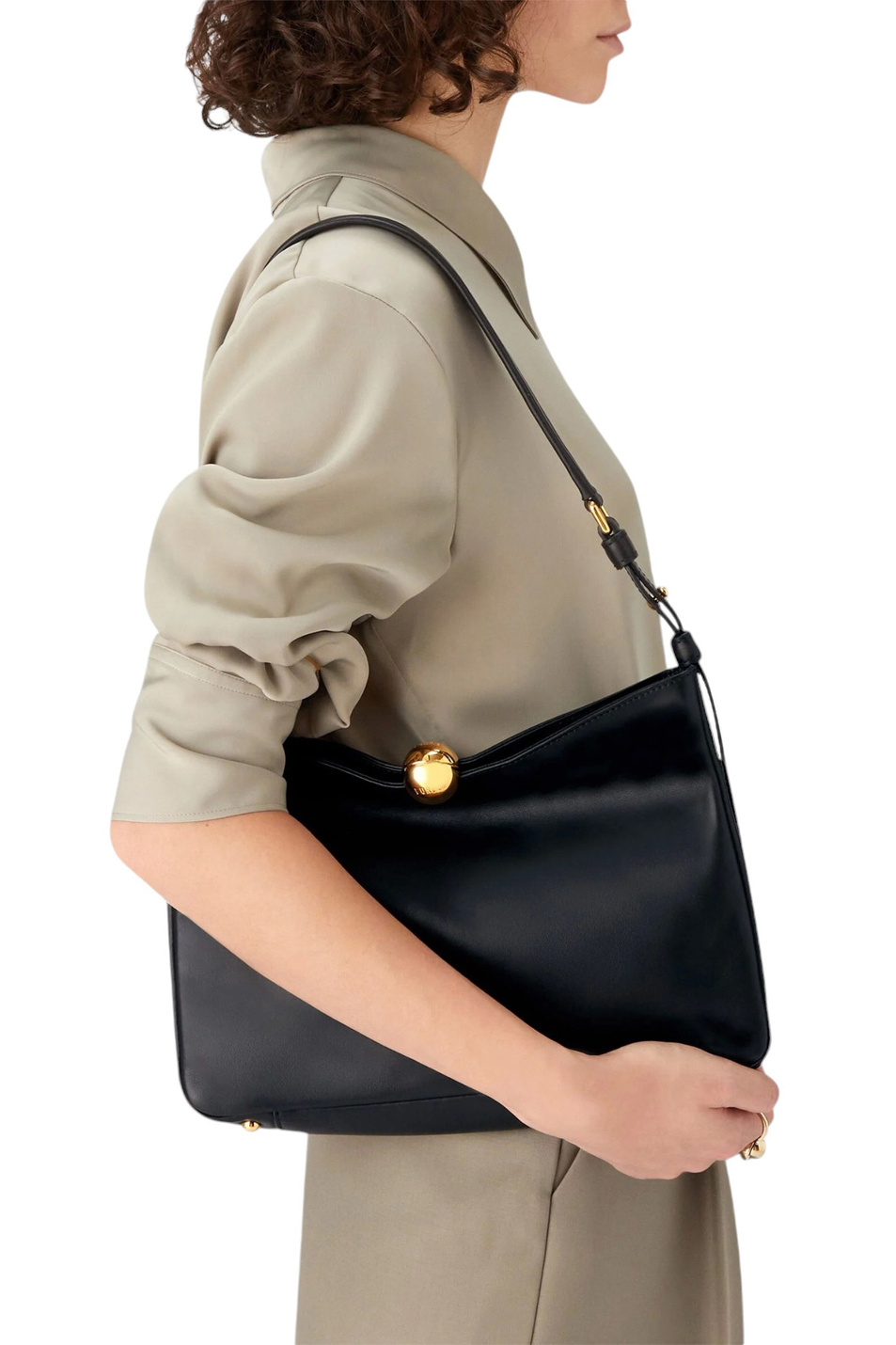 Женский Furla Сумка SFERA SOFT M из натуральной кожи (цвет ), артикул WB01403-BX3168 | Фото 5
