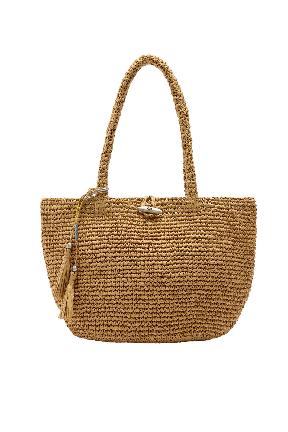 Женский Parfois Сумка-тоут с соломенным эффектом (цвет ), артикул 230083 | Фото 1