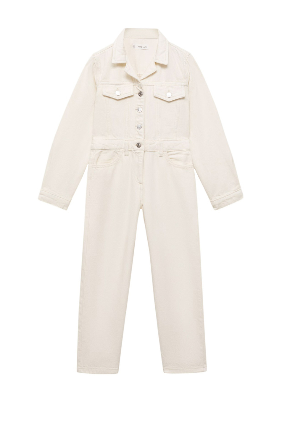 Девочкам Mango Kids Комбинезон WORKER джинсовый (цвет ), артикул 87054792 | Фото 1