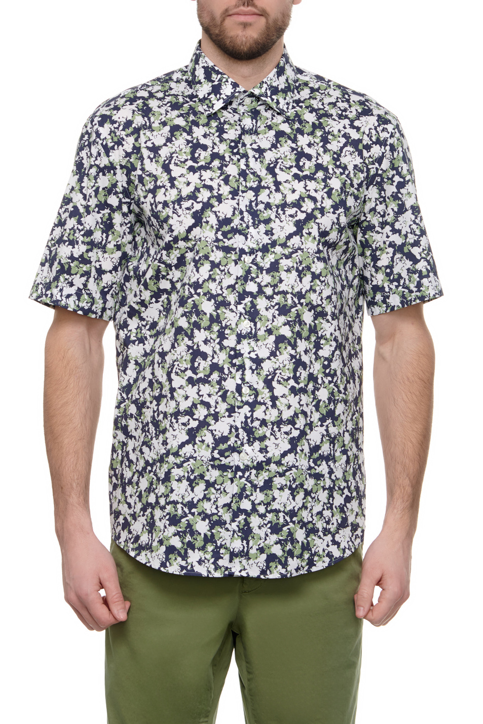 Мужской BOSS Рубашка из эластичного хлопка (цвет ), артикул 50512841 | Фото 1