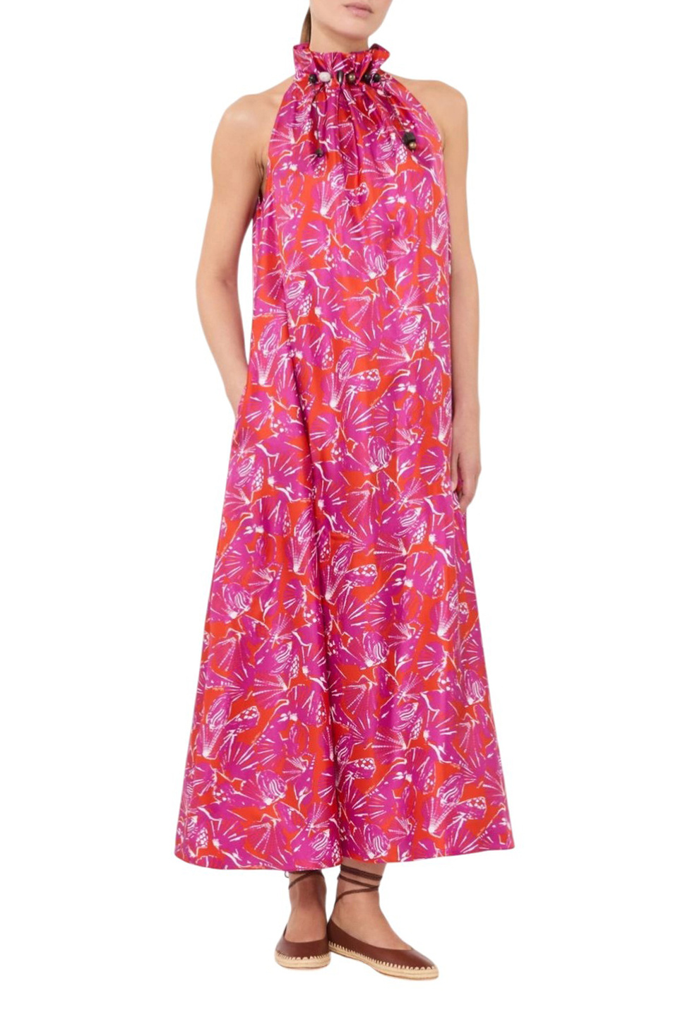 Женский Max Mara Платье CARTONE из шелка (цвет ), артикул 2611221022 | Фото 2