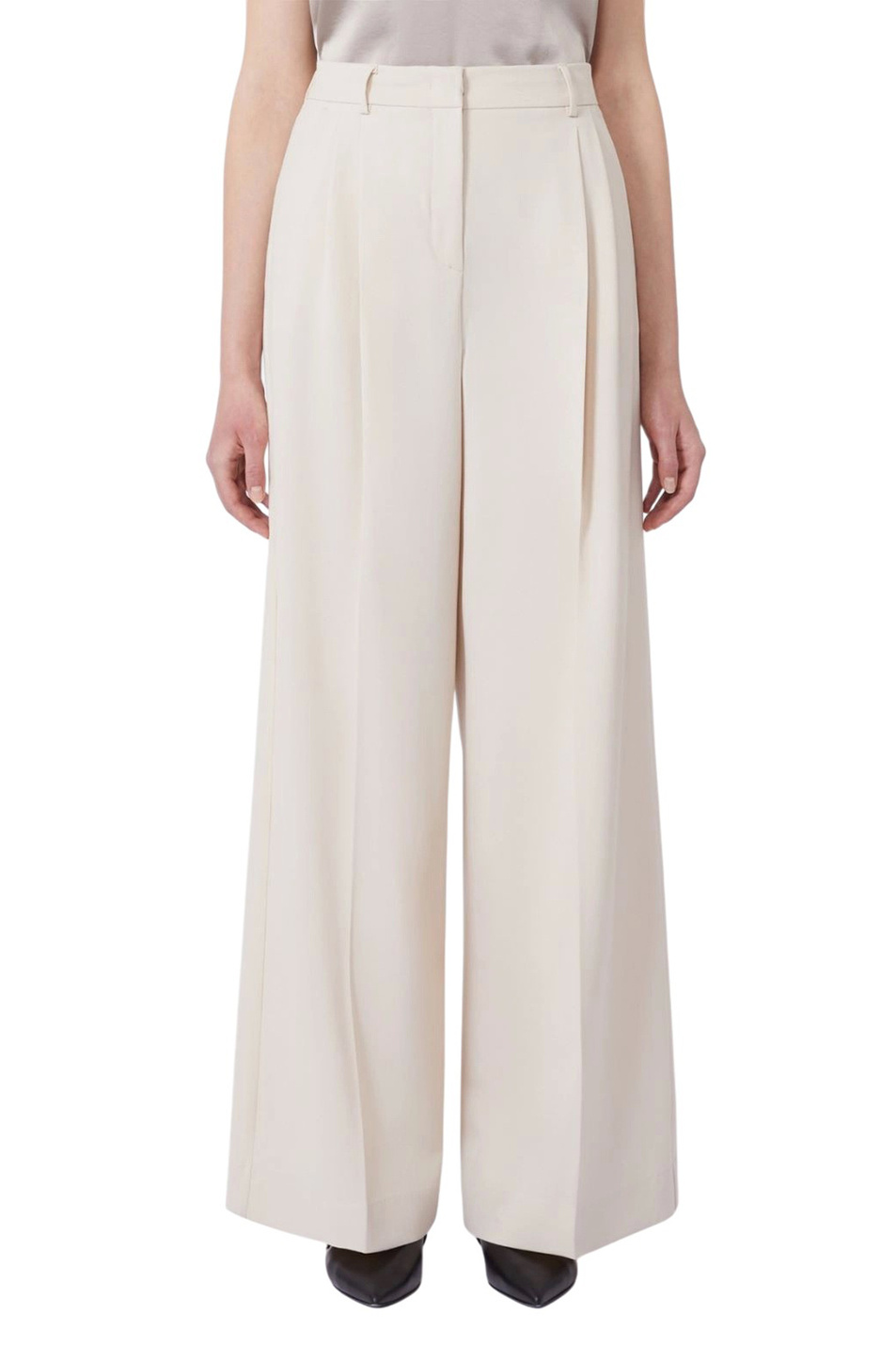 Женский Weekend Max Mara Брюки ASTA однотонные (цвет ), артикул 2615131061 | Фото 3