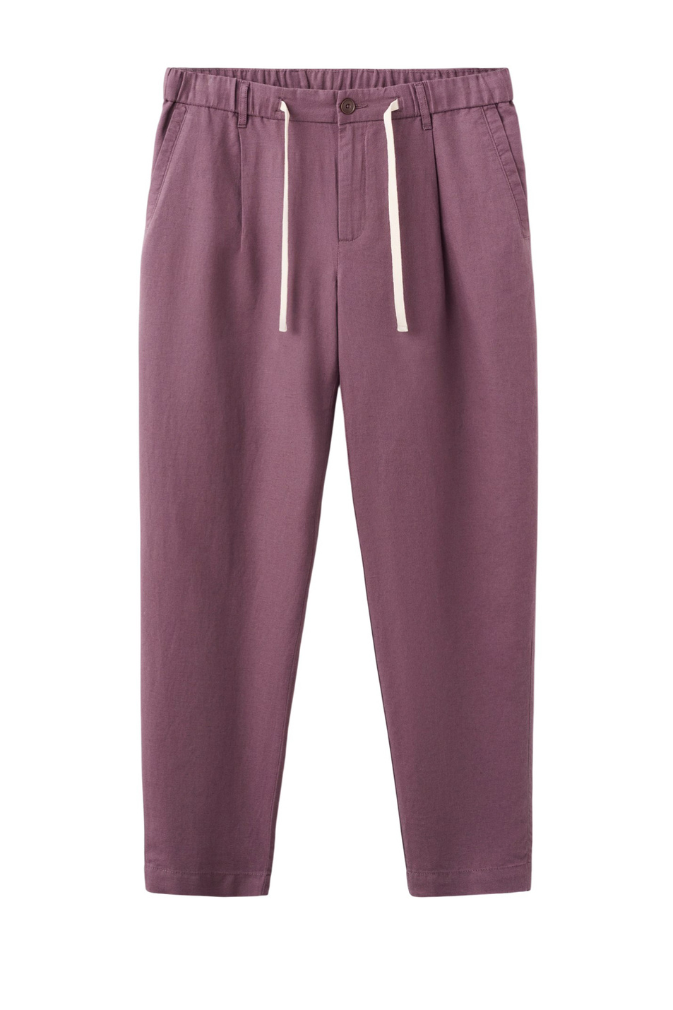 Мужской Mango Man Брюки ROMELINO из льна и хлопка (цвет ), артикул 27006714 | Фото 1