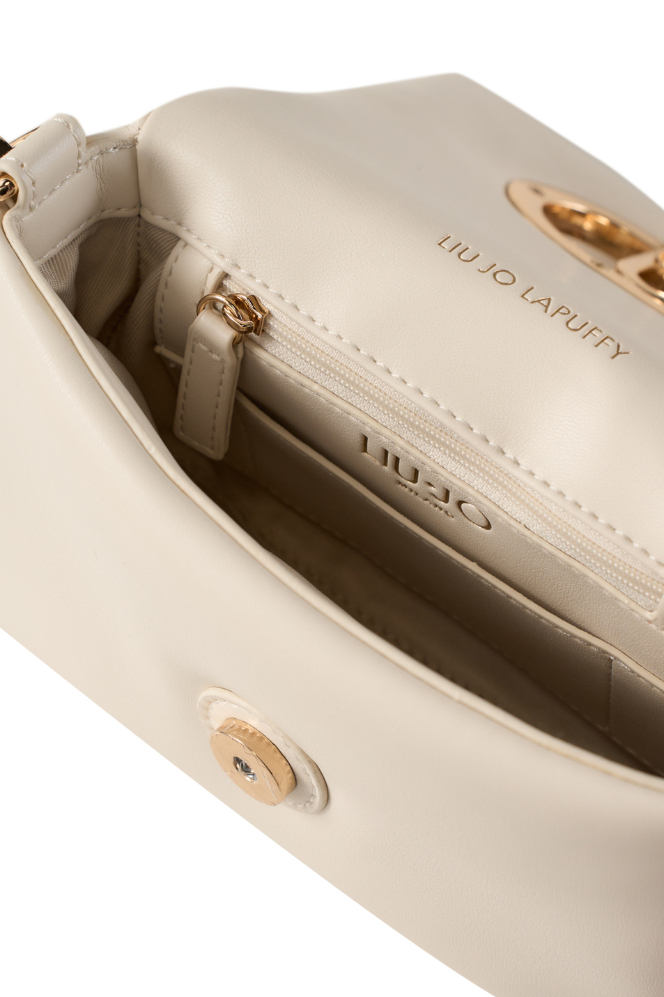 Сумка с логотипом|Основной цвет:Кремовый Женский Liu Jo Сумка с логотипом (цвет ), артикул AA6269E0953 | Фото 4