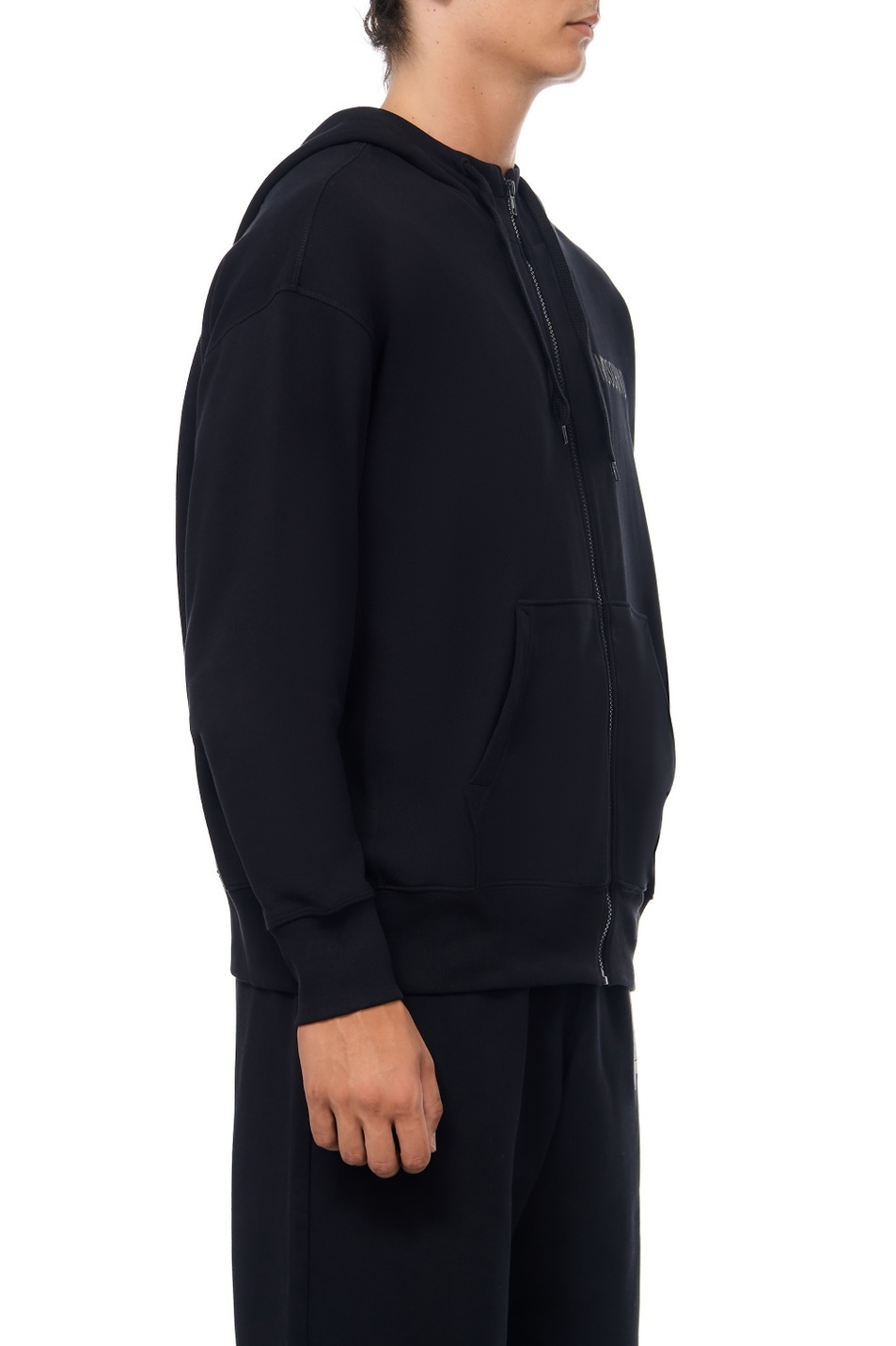 Мужской Moschino Толстовка из натурального хлопка с капюшоном (цвет ), артикул V1738-7028 | Фото 3
