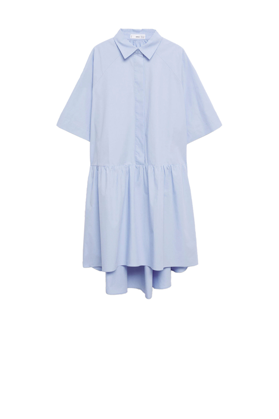 Mango Платье-рубашка с оборками (цвет ), артикул 17022504 | Фото 1