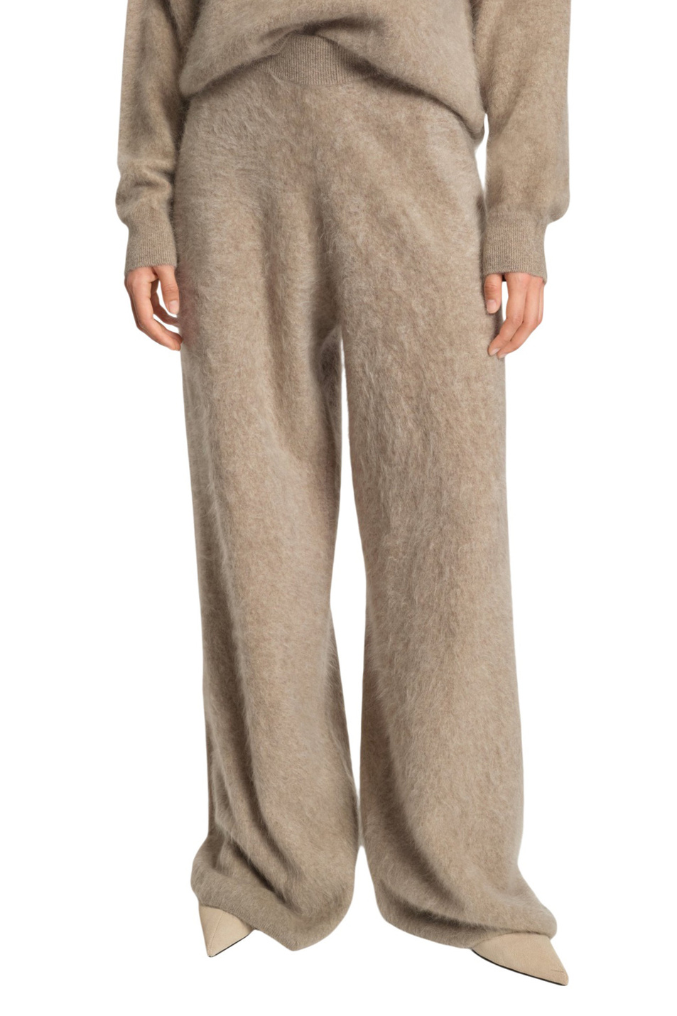 Женский BOSS Брюки Fibura из кашемира (цвет ), артикул 50550831 | Фото 3