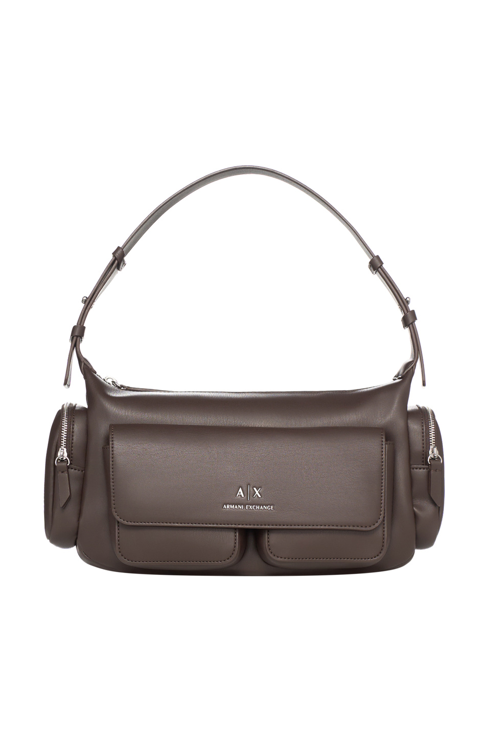 Сумка RACHEL с логотипом|Основной цвет:Коричневый Женский Armani Exchange Сумка RACHEL с логотипом (цвет ), артикул XW000404-AF12589 | Фото 1