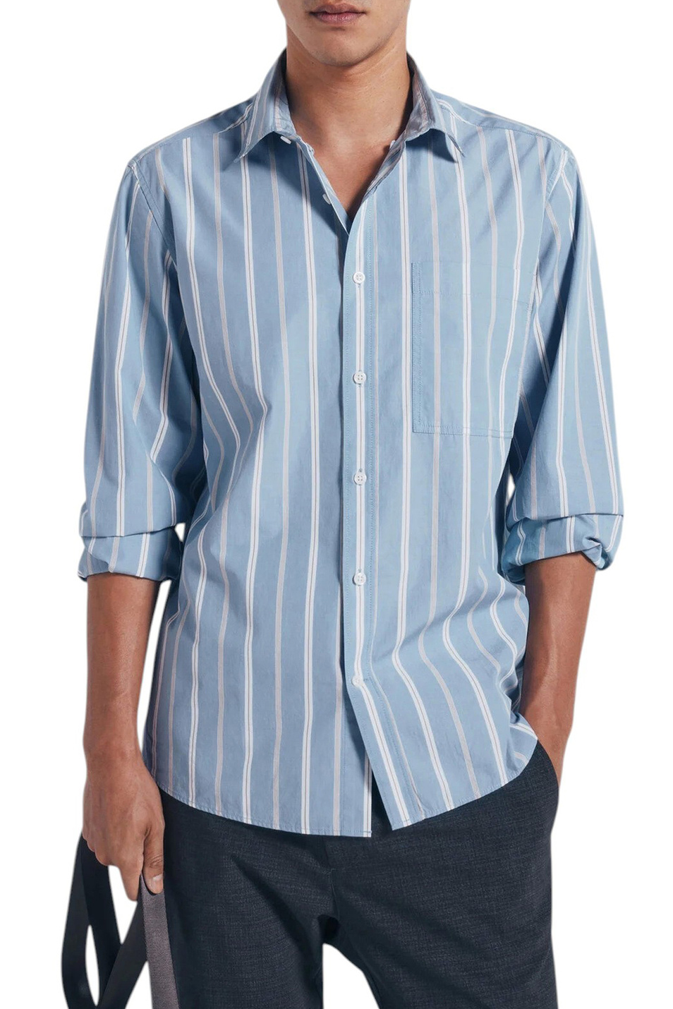 Мужской Springfield Рубашка из натурального хлопка (цвет ), артикул 0942551 | Фото 1