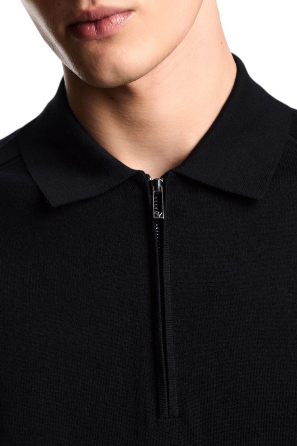 Мужской Emporio Armani Поло из смесовой шерсти (цвет ), артикул EM003383-AF18995 | Фото 5