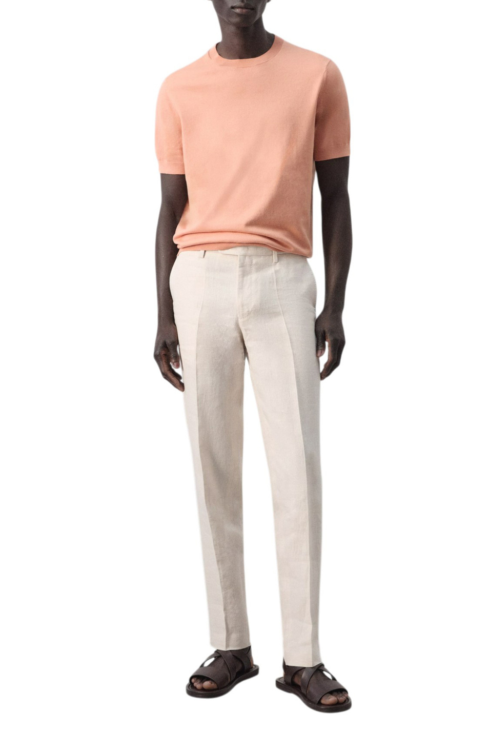 Мужской Mango Man Джемпер ARRAONA однотонный (цвет ), артикул 27061281 | Фото 2