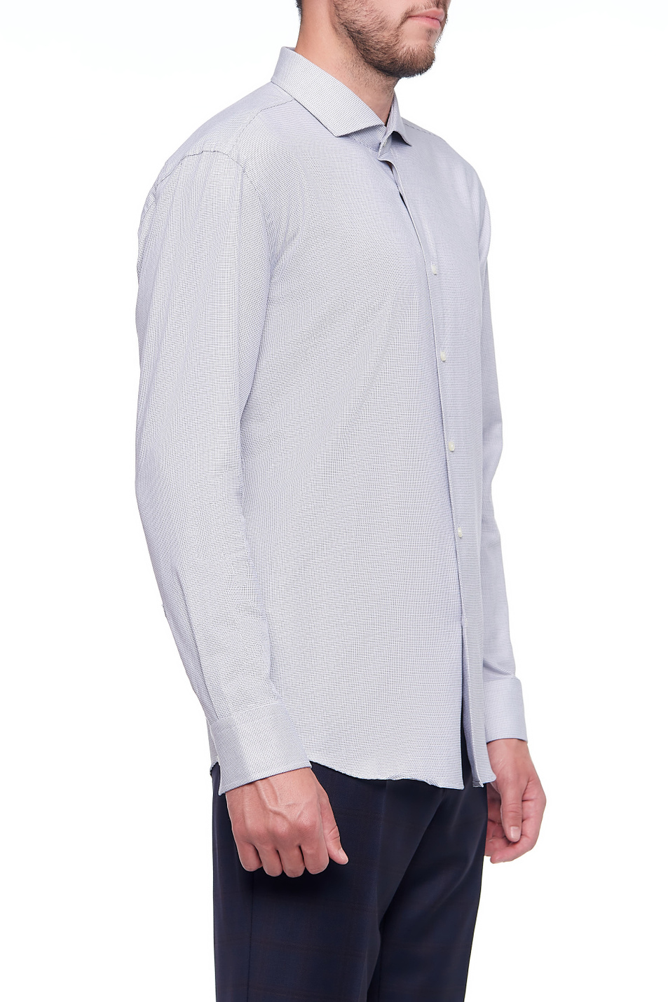 BOSS Рубашка из натурального хлопка с узором (цвет ), артикул 50393505 | Фото 3