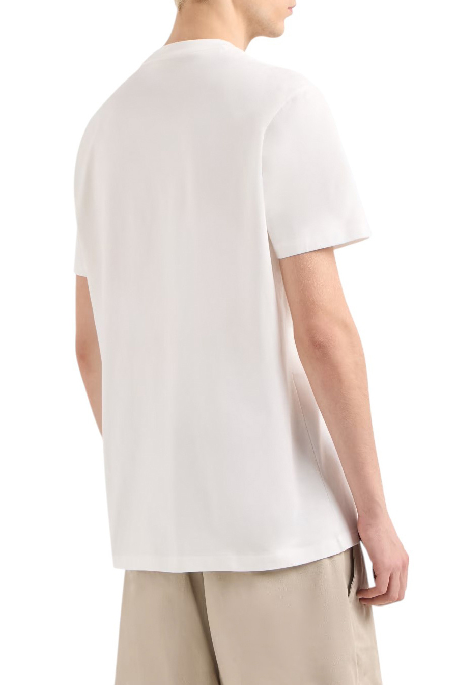 Мужской Armani Exchange Футболка из хлопкпа (цвет ), артикул XM000545-AF10361 | Фото 4