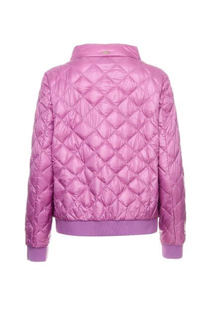 Куртка стеганая с застежкой-молнией|Основной цвет:Розовый|Артикул:PI001677D12017 | Фото 2