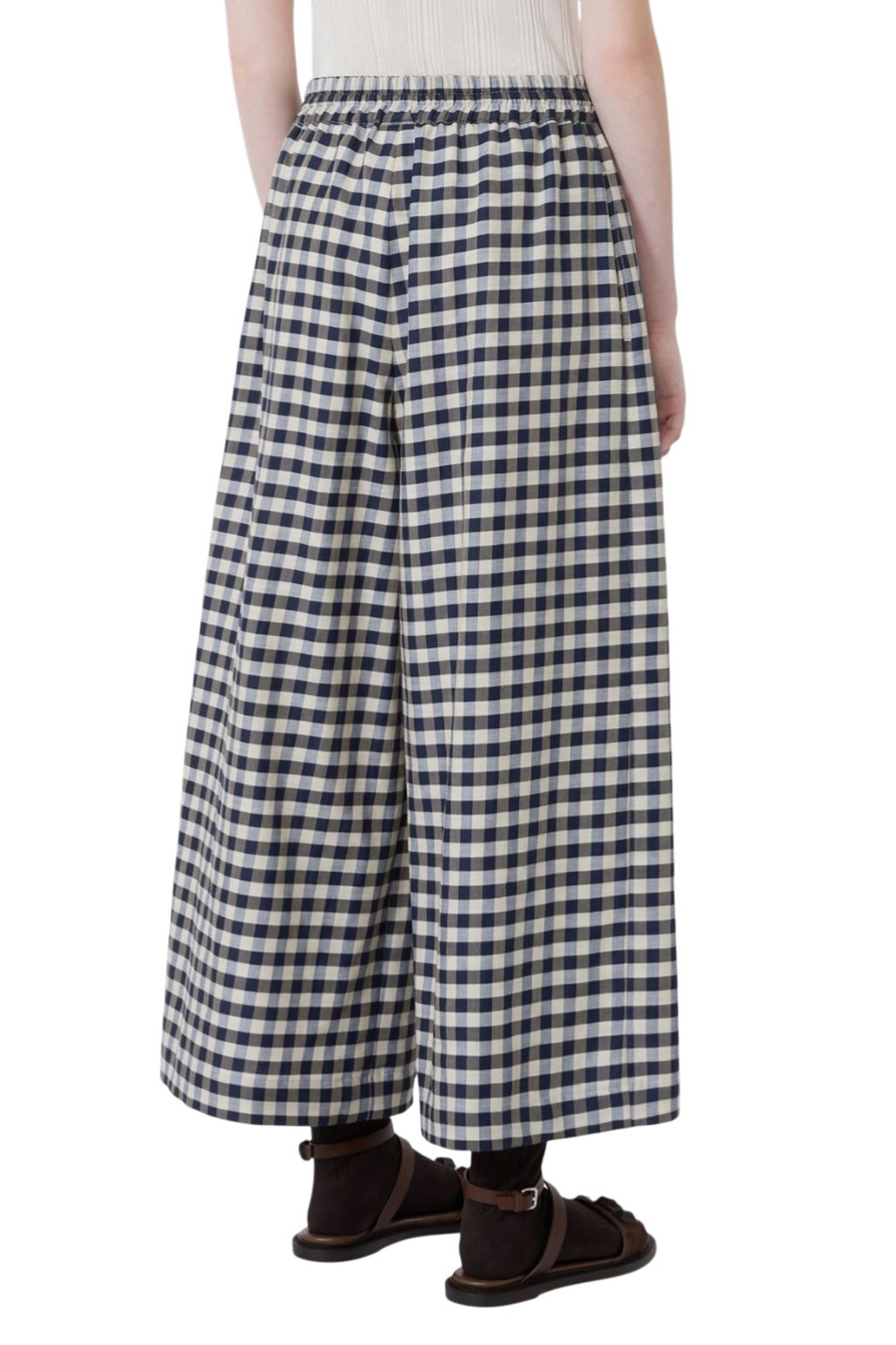 Женский Weekend Max Mara Брюки DONARE в клетку (цвет ), артикул 2615131172 | Фото 4