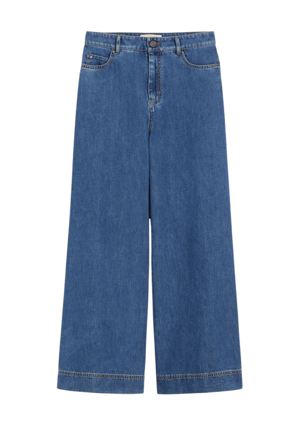 Женский Weekend Max Mara Джинсы VEGA из хлопка (цвет ), артикул 2525186061 | Фото 1