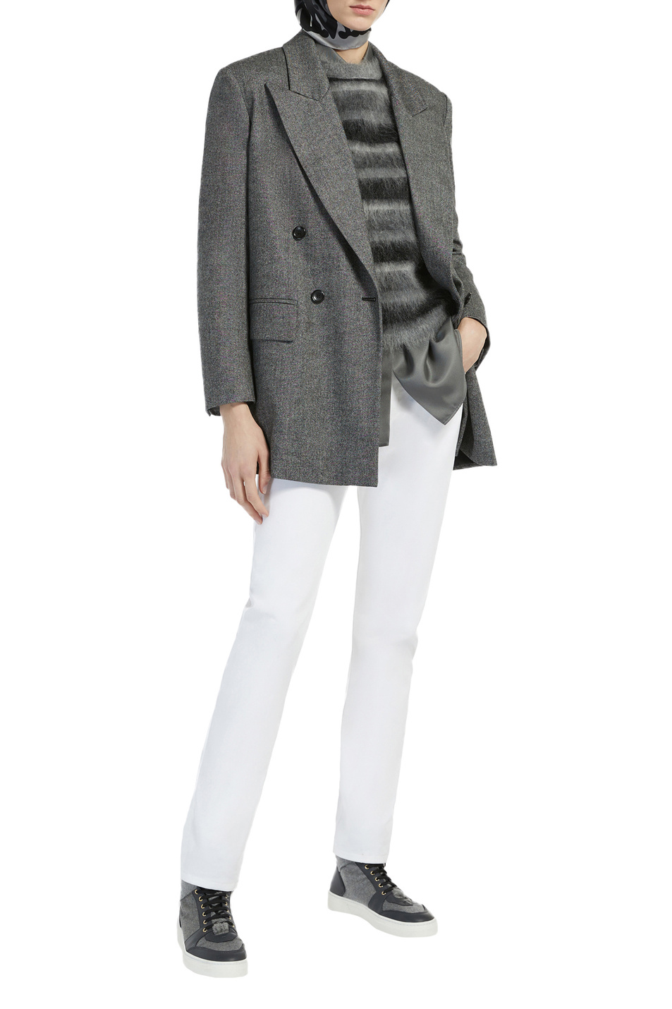 Женский Max Mara Джемпер COLONIA из смесовой шерсти (цвет ), артикул 13660923 | Фото 2