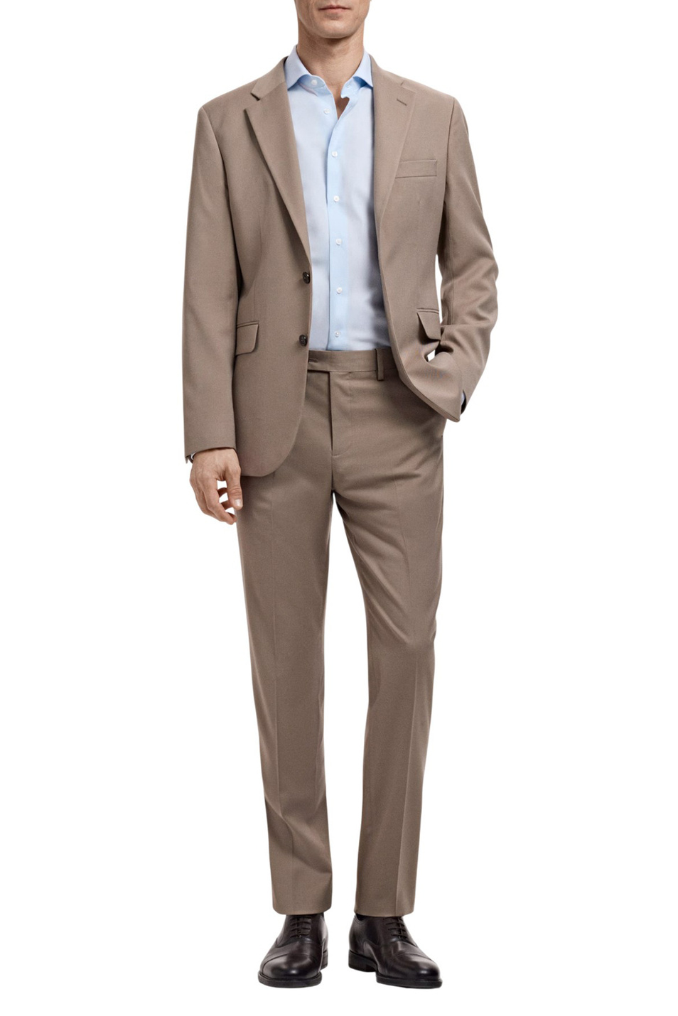 Мужской Mango Man Рубашка EMERITOL из хлопка (цвет ), артикул 27061192 | Фото 2