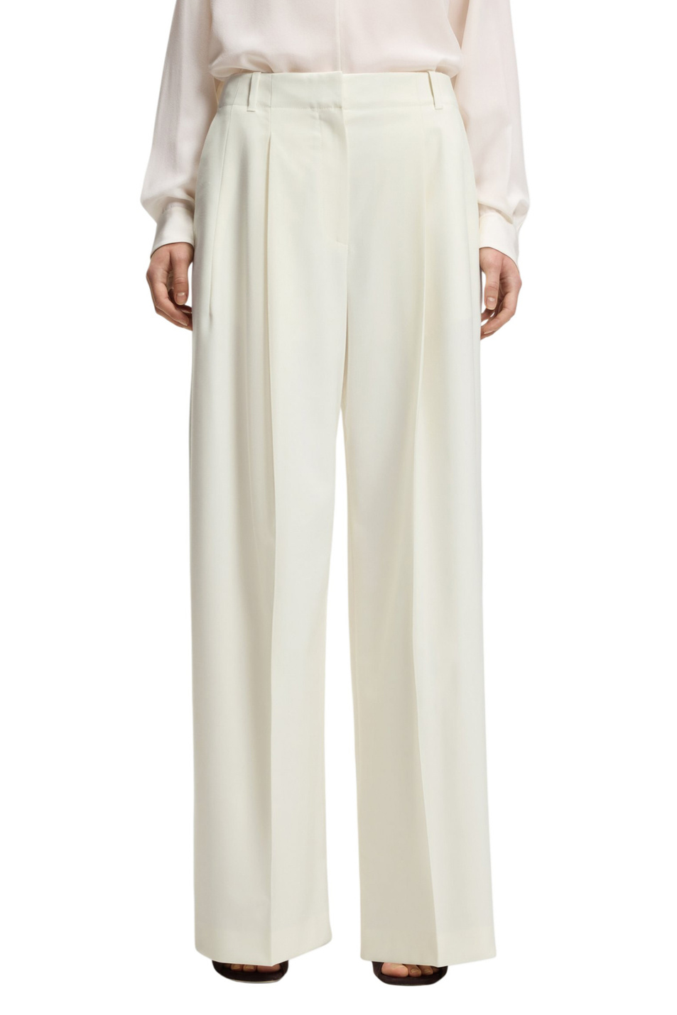 Женский BOSS Брюки Texena с защипами (цвет ), артикул 50558295 | Фото 4