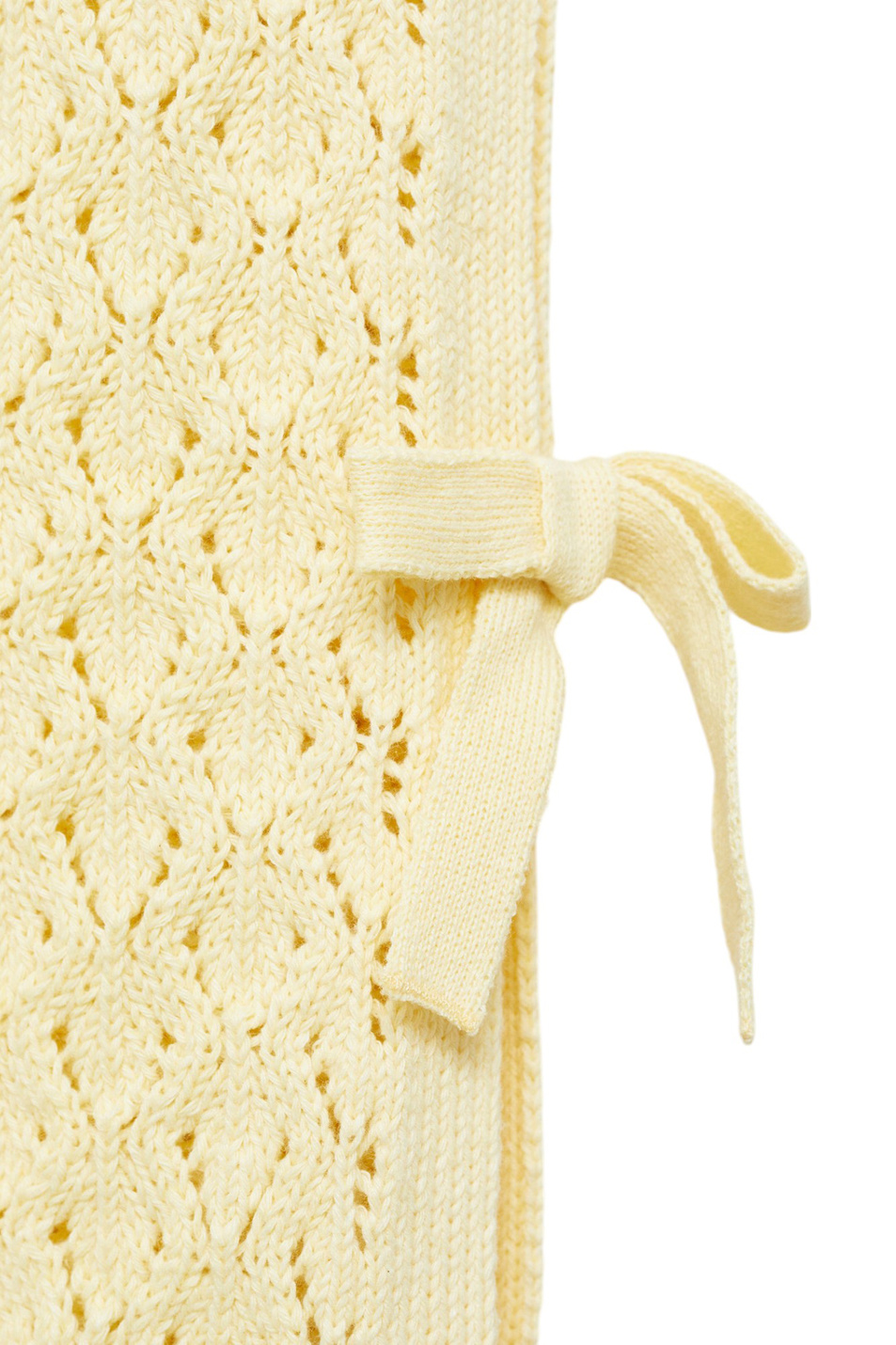 Жилет LULU с завязками|Основной цвет:Желтый Малышкам девочкам Mango Kids Жилет LULU с завязками (цвет ), артикул 87084804 | Фото 2