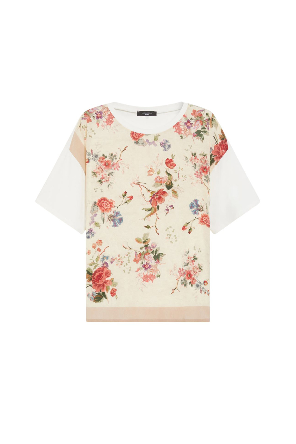 Женский Weekend Max Mara Футболка PAMPAS из эластичного хлопка (цвет ), артикул 2515941082 | Фото 1