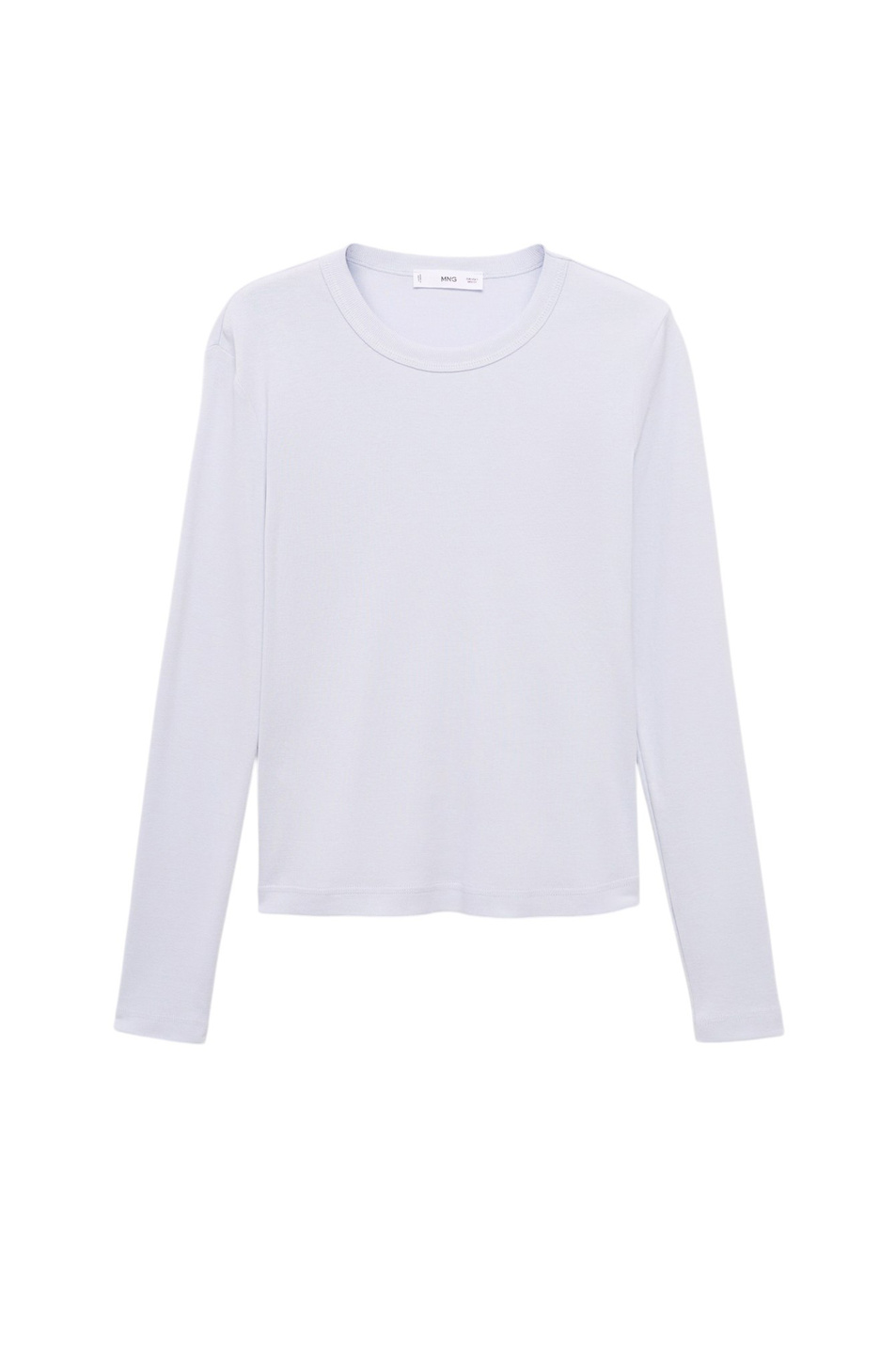 Женский Mango Лонгслив ENI из хлопка (цвет ), артикул 17055814 | Фото 1