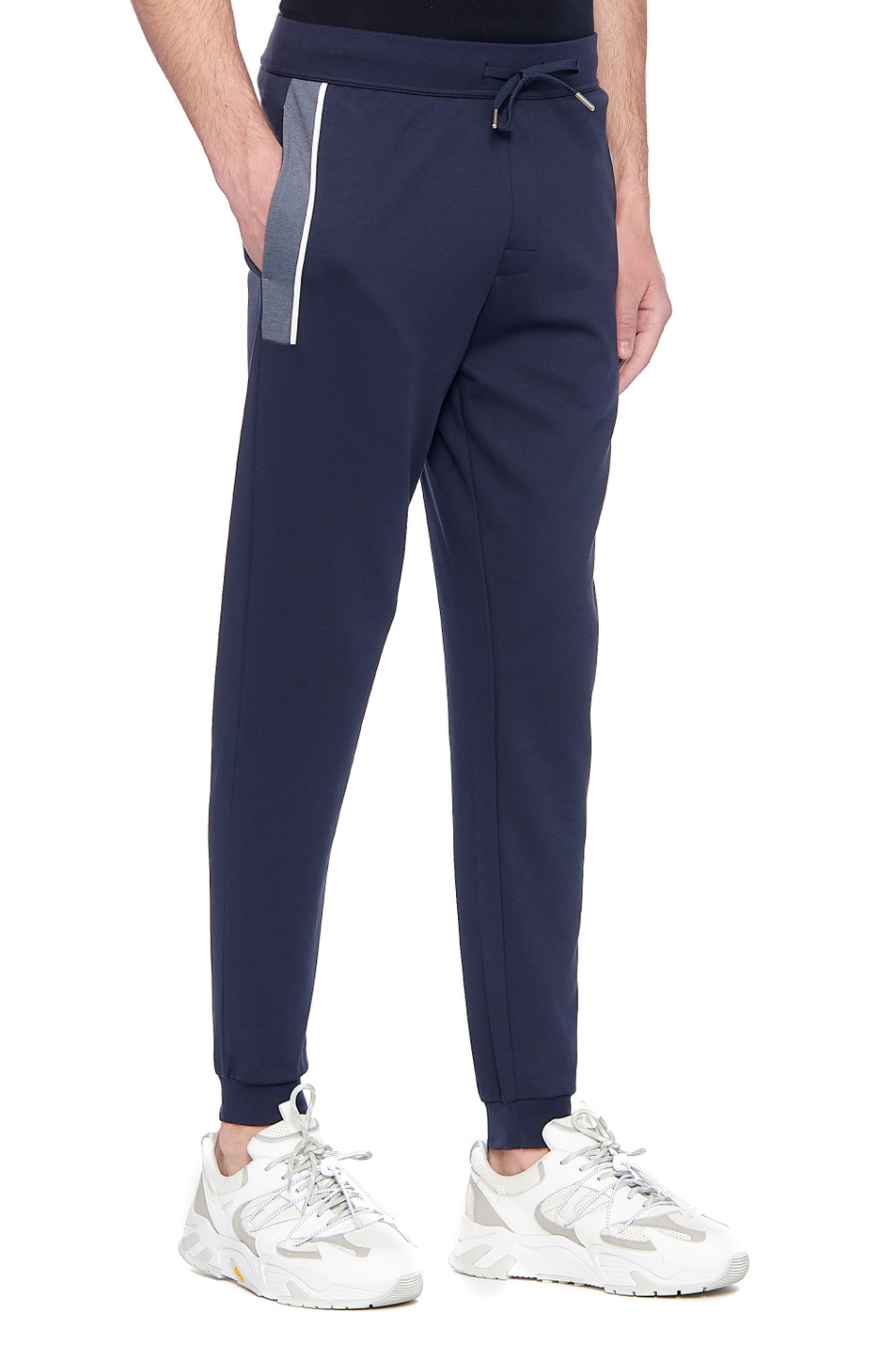 BOSS Спортивные брюки с кулиской на поясе и карманами (цвет ), артикул 50449971 | Фото 3