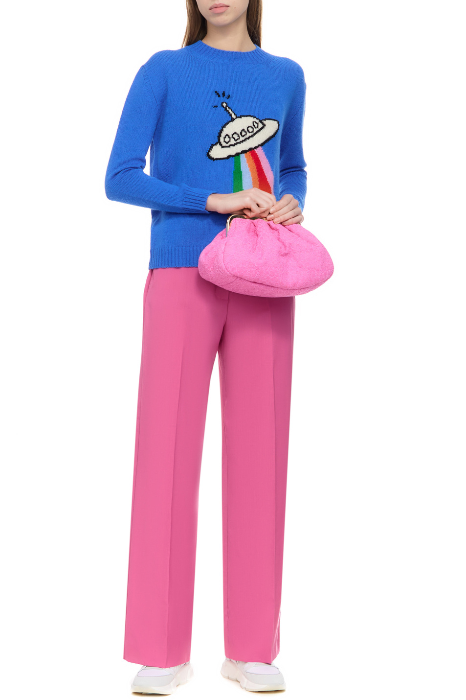 Женский Weekend Max Mara Джемпер TOSCANA из смесовой пряжи альпаки (цвет ), артикул 2353662139 | Фото 2