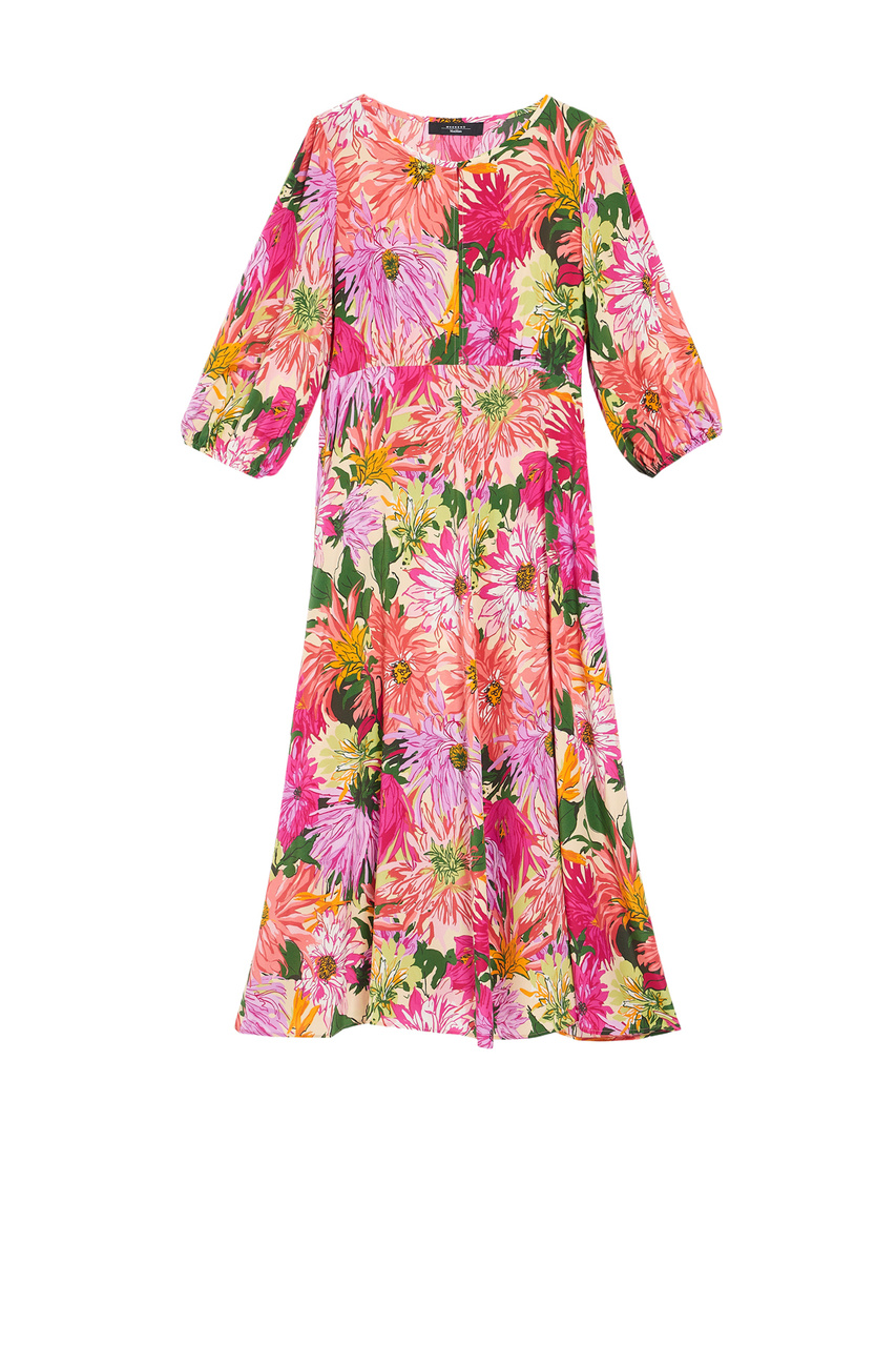 Платье LORIA с принтом|Основной цвет:Розовый|Артикул:52211221 | Фото 1