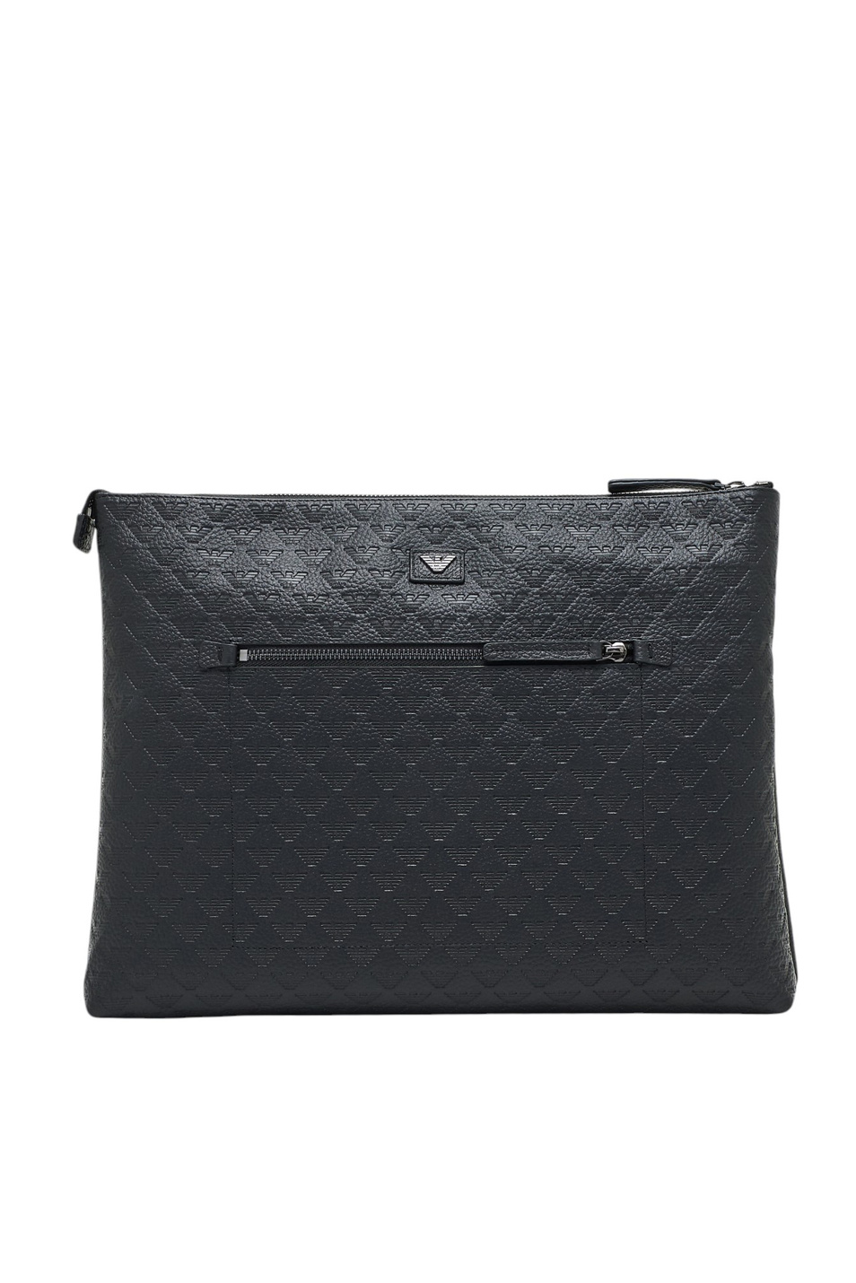 Сумка-папка из натуральной кожи|Основной цвет:Черный Мужской Emporio Armani Сумка-папка из натуральной кожи (цвет ), артикул EM001689-AF14774 | Фото 1